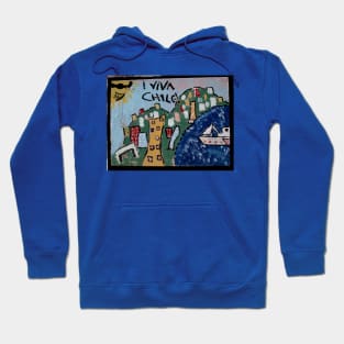 valparaiso viva chile Hoodie